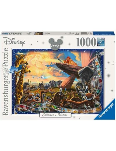 RAVENSBURGER - Puzzle -1000p : Disney Le Roi Lion