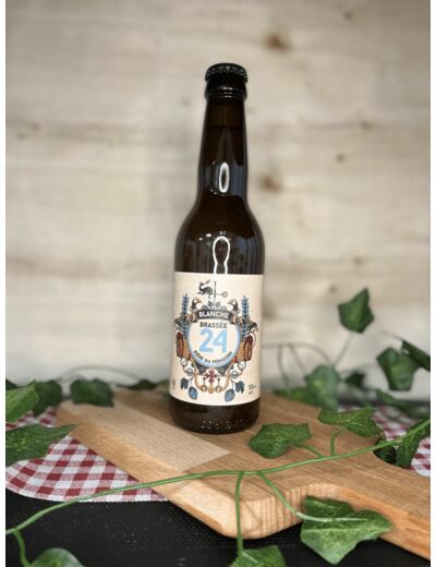 Bière Blanche "Brassée 24" - 5° - 33cl