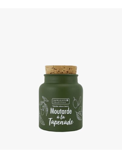 MOUTARDE A LA TAPENADE 110G