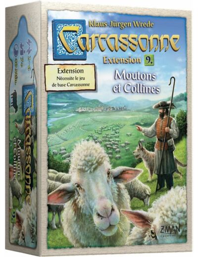 Carcassonne (Ext9) Moutons et Collines