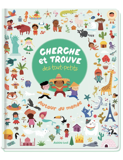 Cherche et trouve des tout-petits - Autour du monde