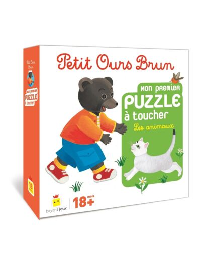 Petit Ours Brun - Mon 1er puzzle à toucher : Les Animaux