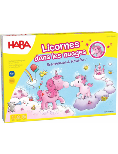 Licornes dans les nuages - Bienvenue à Rosalie !