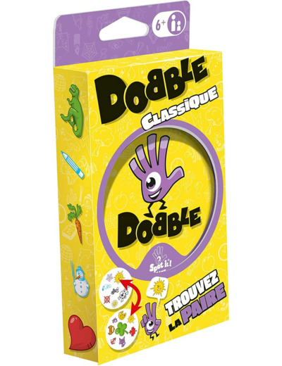 Dobble Classic (Edition 2021) - Asmodee - Jeu de société - Jeu de cartes - Jeu d'observation Classique