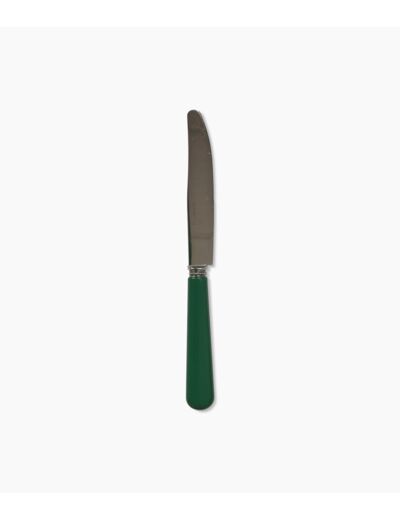 Couteau Serpette verte en inox