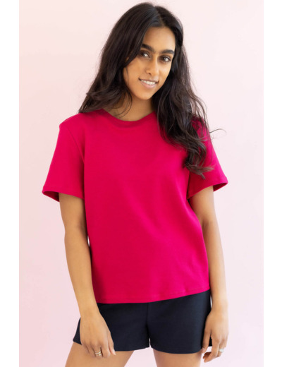 T-Shirt Fuchsia GABRIEL