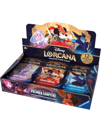 Lorcana - Display (24 boosters) Chapitre 1