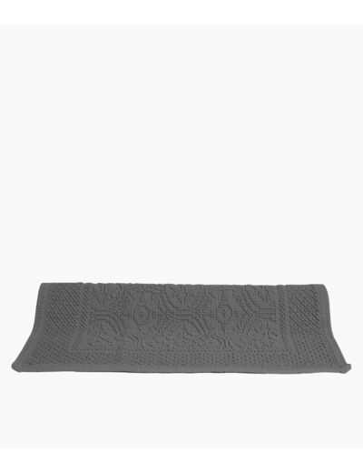 Tapis de Bain en Coton 60 x 60 cm - Granit