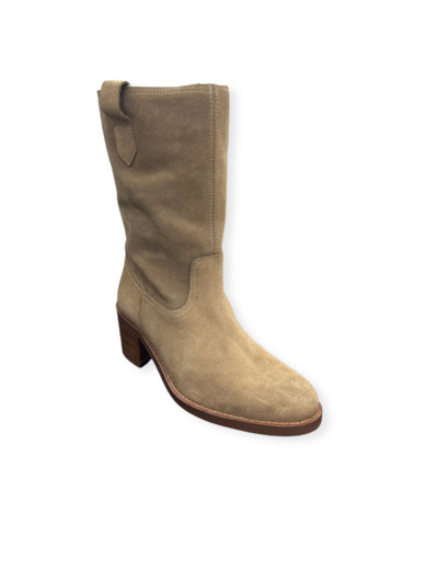 Mi-botte Talon Taupe PATRICIA MILLER