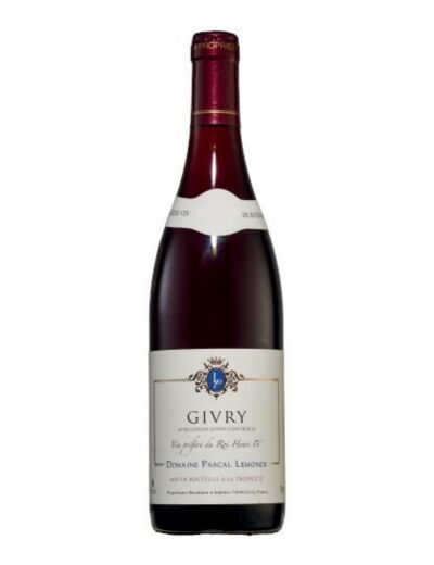 GIVRY Rouge DOMAINE PASCAL LEMONDE 2020