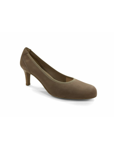 Escarpin talon Taupe  BRENDA ZARO