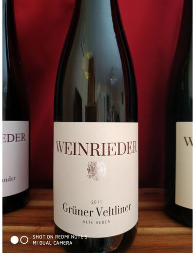 Vin d'Autriche, Grüner Veltliner, vieilles vignes, 2011
