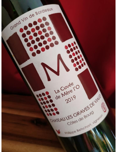 Côtes de Bourg, Château Les Graves de Viaud, La Cuvée de Mère l'O, 2019