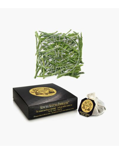 Thé saveur Sencha Matcha Emeraude (30 bourses)