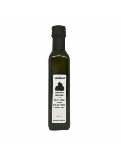 Condiment À L'Huile D'Olive Extra Vierge Aromatisé À La Truffe D'Été Avec Morceaux 250 Ml