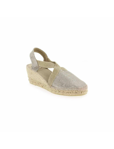 Espadrilles compensées TRITON Argent TONI PONS