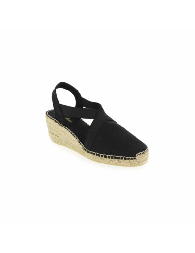 Espadrilles compensées TER Noir TONI PONS