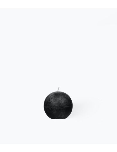 Bougie Noire Boule 100 g