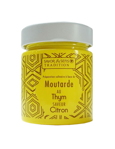 Moutarde Au Thym Saveur Citron