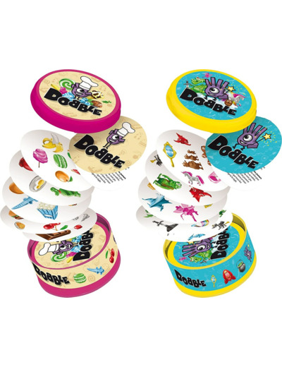 Dobble Junior - Asmodee - Jeu de société - Jeu de cartes - Jeu d'observation - Jeu enfant