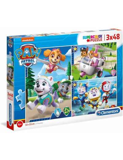 Clementoni 3x48 - 25260 Paw Patrol