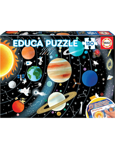 Puzzle Système Solaire - 150p - EDUCA