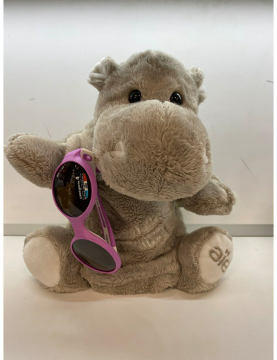 Lunettes solaires bébé et sa peluche étui