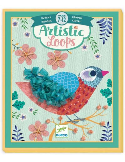 Design By- Artistic Loops Primavera Cahiers et Livres à colorier, 39488, Multicolore