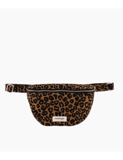 CUSTINE XL SAC BANANE - LEOPARD