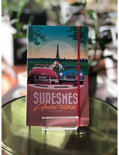 Carnet Notebook Suresnes Auto Rétro