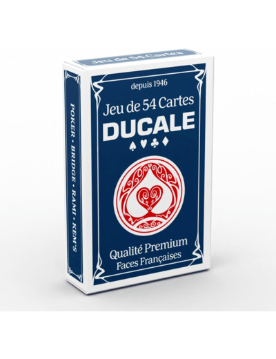 Ducale Origine - Jeu de 54 Cartes - étui carton