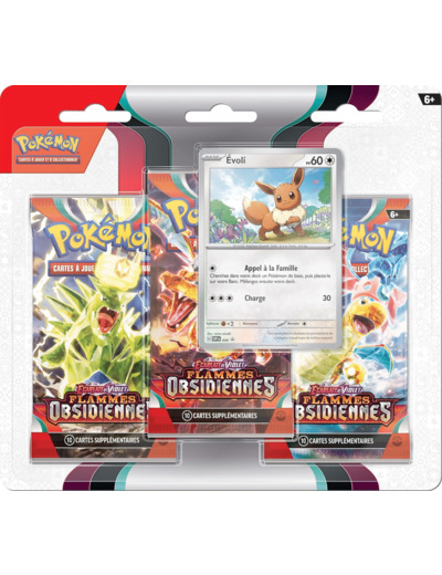 Pokémon EV03 : Pack 3 boosters