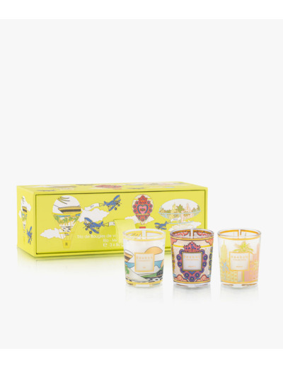 BOUGIES TRIO TRAVEL CANDLES MY FIRST RIO - MEXICO - MIAMI