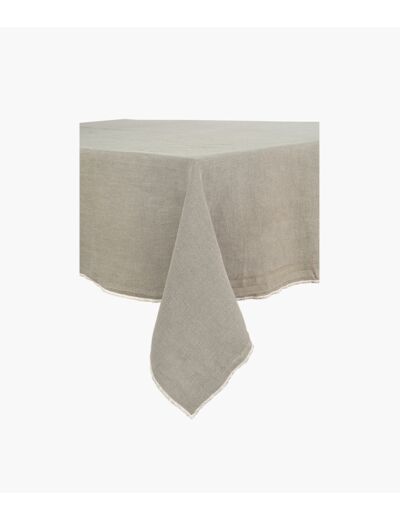 Nappe en lin 160 x 160 cm - Naturel