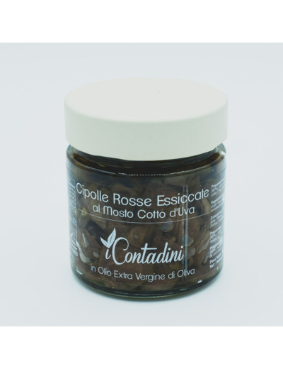 Cipolle Rosse (Oignons Confits) Au Moût Cuit De Raisin 230 Gr.