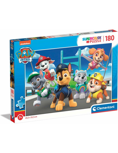 Clementoni 180 - 29780 SuperColor Puzzle Paw Patrol