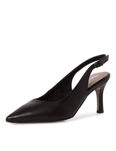 Escarpin Bride Arrière Talon Noir TAMARIS