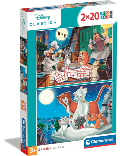 Clementoni 2x20 - 24764 Disney Animal Friends