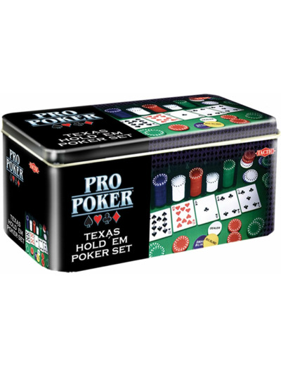 Coffret Métal Pro Poker