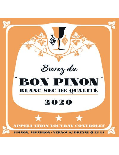 Vouvray, Sec "Bon Pinon", 2020