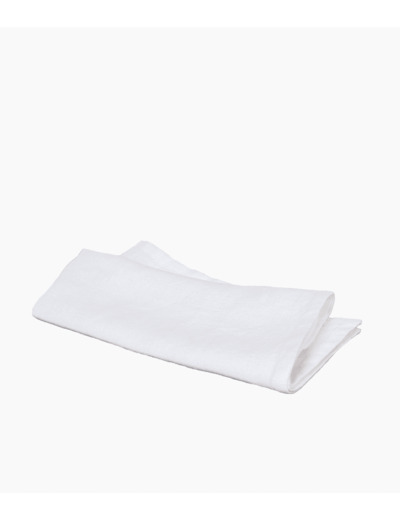 SERVIETTE DE TABLE GRANVILLE - BLANC - 43 X 43 CM