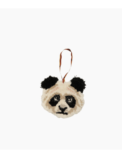 Tapis Tête Plumpy Panda - 35 x 35 x 2 cm