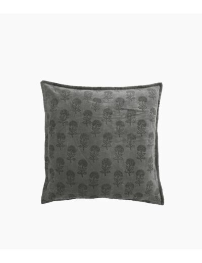 COUSSIN TIMELESS IMPRIME 45x45 - GRIS