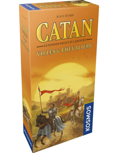 Catan : Villes et chevaliers 5/6 J. Éco (Ext)