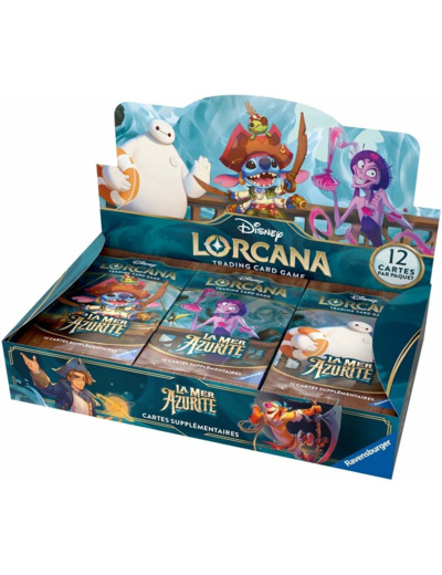 Lorcana S6 La Mer Azurite - Display 24 Boosters