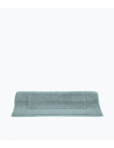 Tapis de Bain en Coton 50 x 85 cm - Bleu Stone