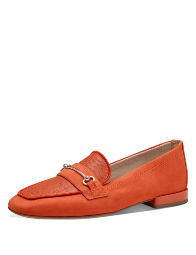 Mocassin Daim Orange TAMARIS