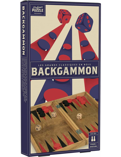 Backgammon Bois Vintage