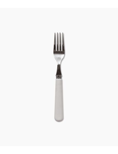 Fourchette Serpette blanche en inox