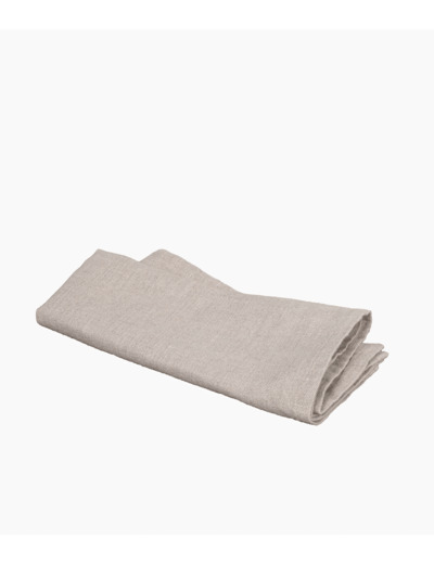 SERVIETTE DE TABLE GRANVILLE - NATUREL - 43 X 43 CM